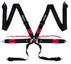 NG427 Racing Harness 6 Point 3 in. Webbing with 2 in. Step-Down Shoulders and Integrated Camlock [SFI 16.1]
