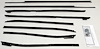 1967-68 ELECTRA CONVERTIBLE AUTHENTIC FELTKIT - image 1
