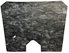 1955-56 BUICK HOOD INSULATION - image 1