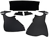 1954-56 ROADMASTER 2 DR HT BLACK TRUNK BOARDS - image 1