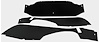 1958 BUICK LIMITED 4DR SEDAN BLACK TRUNK BOARDS - image 1