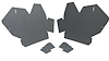 1973 BUICK CENTURION GRAY TRUNK BOARDS - image 1