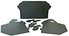 1965-66 BUICK WILDCAT / LESABRE CONVERTIBLE GRAY TRUNK BOARD SET 5 PCS - image 1