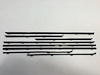 1965 BUICK SKYLARK 2 DOOR SEDAN AUTHENTIC FELTKIT CHROME TRIM 8 PC - image 1
