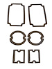 1956 LENS GASKET SET INCLUDES C106 C107 C108 - image 1