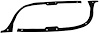 1957 INNER FENDER TO FENDER GASKET - image 1