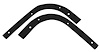 1957 FENDER TO HOOD BAR EXTENSION GASKETS - image 1