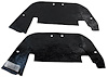 1957 A-ARM DUST SHIELD W STAPLES - image 1