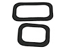 1955-56 KICK PANEL VENT VALVE SEALS SET - image 1