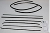 1955-57 SEDAN DELIVERY DELUXE WEATHERSTRIP KIT - image 1