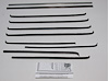 1955-57 4 DOOR WAGON EXCEPT BELAIR FELTKIT AND DIVISION BARS - image 1