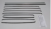 1955-57 BELAIR 4 DOOR WAGON FELTKIT AND DIVISION BARS - image 1