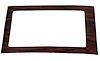1969 CAMARO SHIFT PLATE WOODGRAIN AUTOMATIC ROSEWOOD - image 1