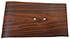 1969 CAMARO CONSOLE WOODGRAIN WITHOUT GAUGES ROSEWOOD - image 1