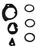 CAMARO DOOR HANDLE AND LOCK GASKET - image 1
