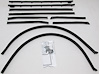 1967 CAMARO CONVERTIBLE AUTHENTIC FELTKIT / GLASS RUN SET - SUPERKIT