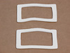 1970 COUGAR REAR MARKER LAMP LENS GASKET PAIR - image 1