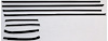 1969-70 COUGAR STANDARD COUPE REPLACEMENT FELTKIT - image 1