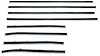 CH139R Replacement Felt Kit for 1966-1967 Chevy Chevelle Convertible - image 1