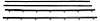 CH140R Felt Kit for 1966-1967 Chevy El Camino