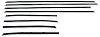 CH151R Replacement Felt Kit for 1970-1972 Chevy Chevelle Convertible - image 1