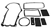 Heater Seal Kit Chevy Chevelle - image 1