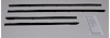 1964-65 CHEVELLE COUPE OUTERS ONLY AUTHENTIC FELTKIT - image 1