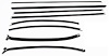 CH194A Authentic Felt Kit for 1969 Chevy Chevelle Coupe - image 1