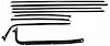 CH197A Authentic Felt Kit for 1970-1972 Chevy Chevelle Coupe