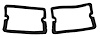 1973-77 EL CAMINO REAR SIDE MARKER GASKET - image 1