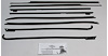 1967 SUPERKIT- IMPALA 2 DR HARDTOP AUTHENTIC FELTKIT / GLASS RUN SET - image 1