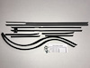 1968 SUPERKIT- IMPALA CUSTOM HARDTOP AUTHENTIC FELTKIT / GLASS RUN SET - image 1