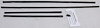 1967-68 BEL AIR 2 DR SEDAN OUTERS ONLY REPLACEMENT FUZZI S - image 1