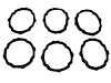1965 IMPALA TAILLIGHT LENS GASKET - image 1