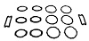 1965 IMPALA LENS GASKET SET INCLUDES CP180 CP181 CP182 - image 1