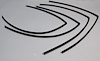 1965-66 IMPALA / BELAIR 2 DR SEDAN UPPER CHANNELS - image 1
