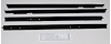 1975-76 IMPALA 4 DR SEDAN W/REAR DIVSION BAR OUTERS ONLY AUTHENTIC FELTKIT - image 1