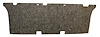 1965-67 FULL SIZE G.M. SEAT TRUNK DIVIDER BOARD WITH INSULATION - image 1