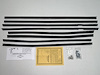 1967-68 BELAIR / BISCAYNE 4 DOOR SEDAN AUTHENTIC STYLE FELT KIT 8 PCS - image 1