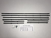 1965-69 CORVAIR CONVERTIBLE STAINLESS AUTHENTIC FELTKIT 8 PC - image 1