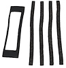1967-72 G.M. PICKUP ALL DASH AIR OUTLET SET - image 1