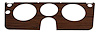 1967-72 G.M. PICKUP ALL INSTRUMENT BEZEL W/O GAUGES - image 1