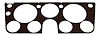 1967-68 GM PICKUP ALL WOODGRAIN INSTRUMENT BEZEL WITH GAUGES - image 1