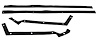 1960-66 G.M. PICKUP ALL FRONT INNER FENDER AT REAR - image 1
