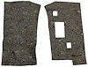 1967-72 G.M. PICKUP TRUCK UNDER DASH FELT PAD - image 1