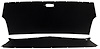 1947-53 GM PANEL TRUCK BLACK HEADLINER SET 2 PCS