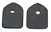 1942-46 CHEVY PICKUP TRUCK PARKING LIGHT LENS GASKET 2 PCS - image 1