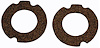 1947-50 G.M.C. PICKUP TRUCK PARKING LIGHT LENS GASKETS 2 PCS - image 1