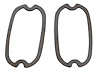 1955-59 CHEVROLET PANEL / SUBURBAN TAILLIGHT LENS GASKETS - image 1