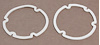 1967-72 CHEVROLET STEPSIDE PICKUP TAILLIGHT GASKETS 2 PCS - image 1